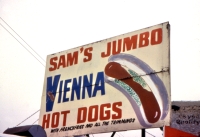 Sam's Red Hots, Western Avenue and Armitage, Chicago. c. 1997