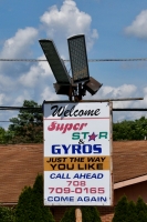 Super Star & Gryos, Chicago Road at 29th Place, Chicago Heights. 2020