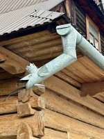 Creative downspout, Chochołów, Poland