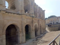 The Roman ampitheater, 90 AD, Arles