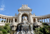 Fountain, ⁨Palais Longchamp⁩, ⁨Marseille⁩