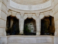 Grotto adjacent to the fountain, ⁨Palais Longchamp⁩, ⁨Marseille⁩