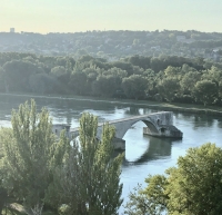 Thomasson avant la lettre? Orginally a Roman bridge, now a well-maintained half-an-ancient bridge on the Rhone River, Avignon, France.